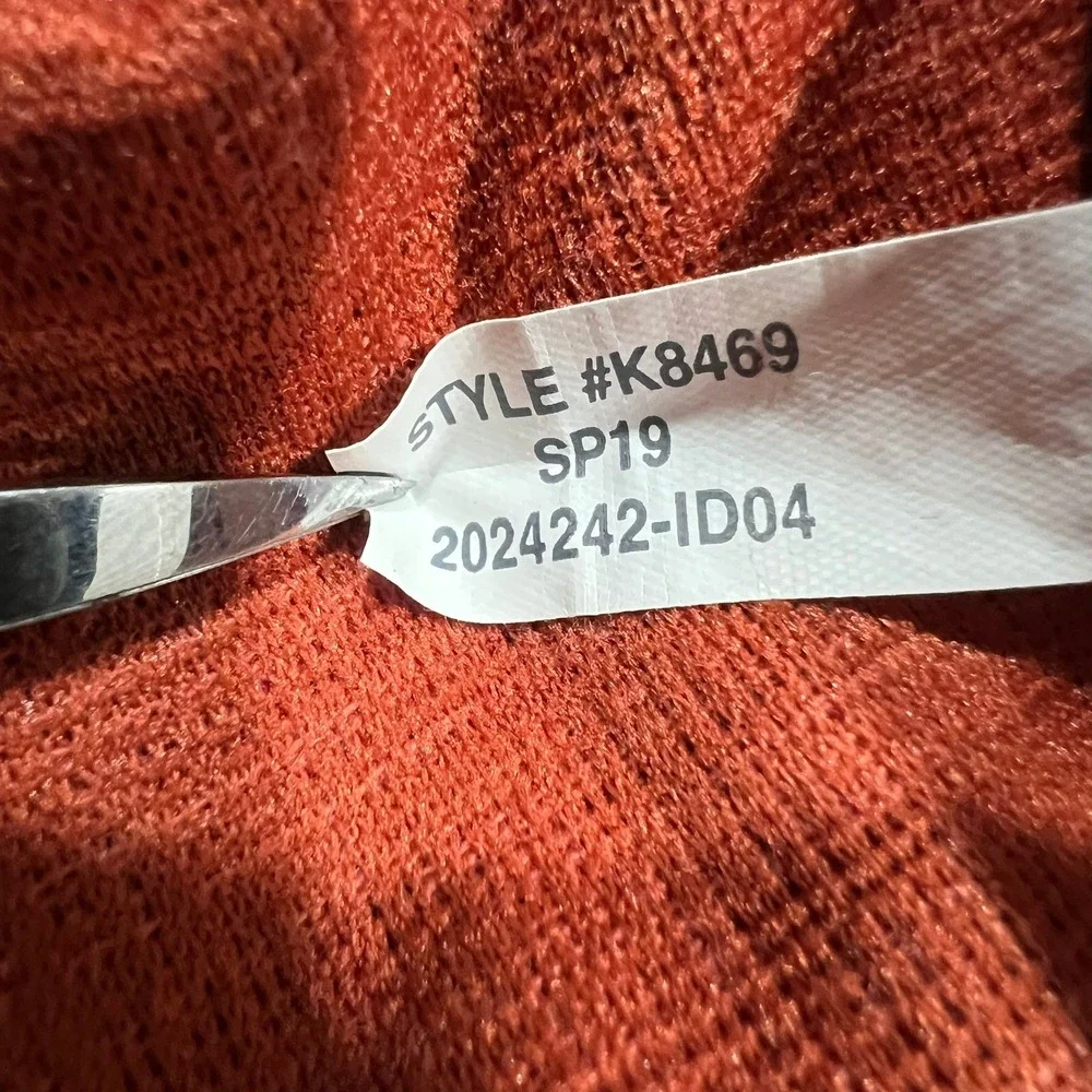Madewell‎ Dress Texture & Thread Off The Shoulder Burnt Orange Women's XS K8469